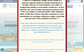 Monroe County Tax Collector