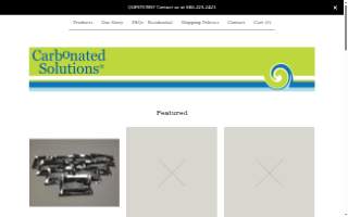 Carbonated Solutions of SW Fl