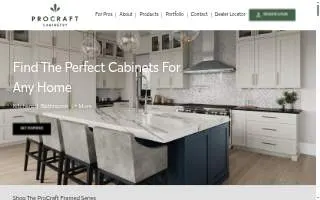 ProCraft Exteriors website