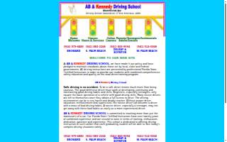 AB & Kennedy Driving & Traffic School website