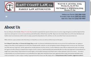 Wayne F. Jentis, Esq., Victoria A. Kroger, Esq. - East Coast Law PA