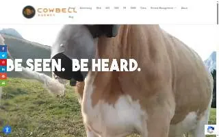 Cowbell Agency website