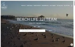 Beach Life 321 Team at Florida East Coast Real Estate website