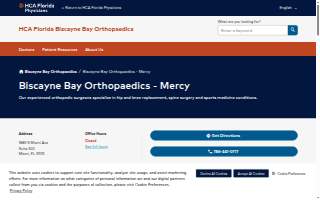 HCA Florida Biscayne Bay Orthopaedics - Mercy