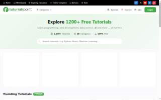 Tutorial Services
