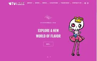 Vivi's Child Care website