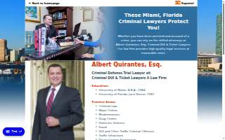 Albert Quirantes, Esq. Criminal DUI & Ticket Lawyers