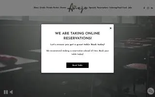 Anejo Cocina Middleburg website