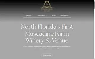 The Winery at Tuscan Rose Vineyards of Middleburg website
