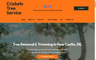 Cricket's Tree Service, Inc. website