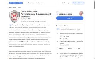 Comprehensive Psychological & Assessment Services