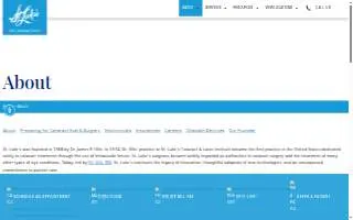 St. Luke's Cataract & Laser Institute Tarpon Springs website