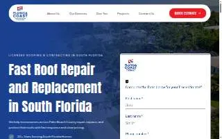 Florida Coast Contracting & Roofing of The Acreage website
