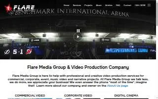 Flare Media Group - Tampa Bay Video Production of Town 'n' Country website