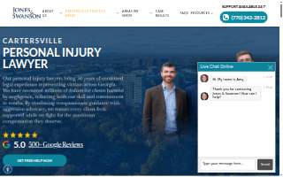 Jones & Swanson, Cartersville Personal Injury Lawyers