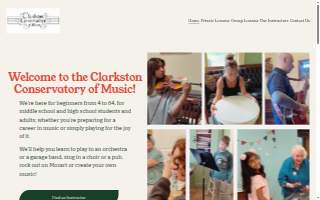 Clarkston Conservatory-Music