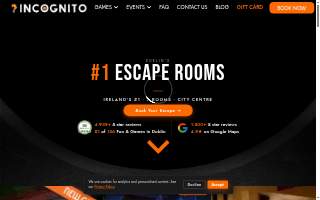 Incognito Escape Room - Old Dublin Wall