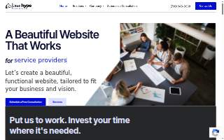 Bearhype Web Design of Evans