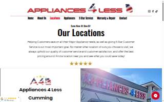 Appliances 4 less GA of Flowery Branch