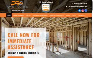 PRO Constructions of the CSRA