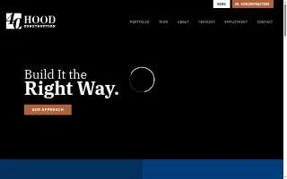 Hood Construction Company, Inc. of Columbia website