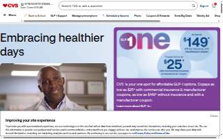 CVS website