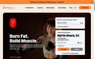 Orangetheory Fitness of Bartlett website
