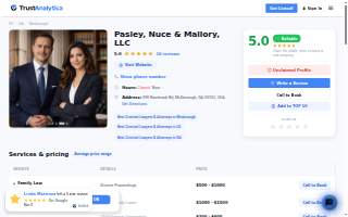 Pasley, Nuce & Mallory, LLC