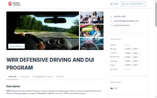 WRR Defensive Driving and DUI Program, Inc.
