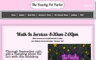 The Peachy Pet Parlor