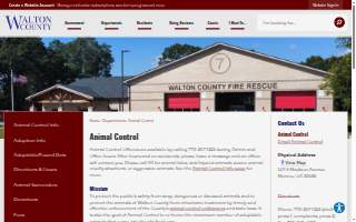 Walton County Animal Control