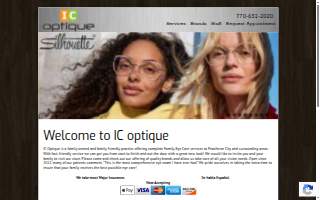 IC Optique website