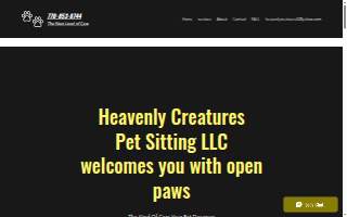 Heavenly creatures pet sitting