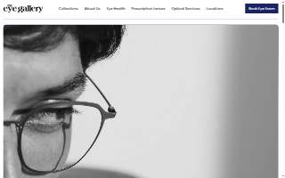 The Eye Gallery website