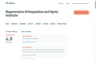Regenerative Orthopaedics and Spine Institute