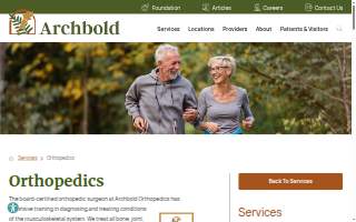 Archbold Orthopedics