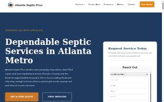 Atlanta Septic Tank Pros