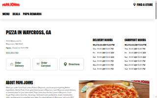 Papa Johns Pizza