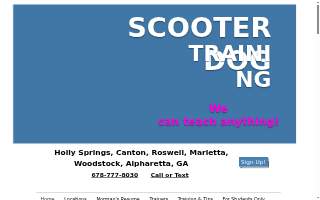 Scooter Dog Training