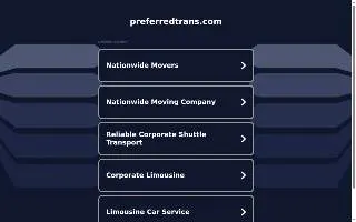 Preferred Transportation Services of East Honolulu website