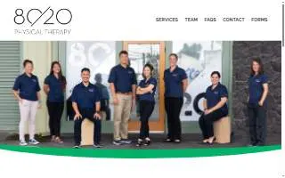 80/20 Physical Therapy of Hawaiian Paradise Park website