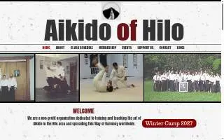 Aikido of Hilo website