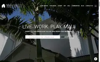 The Maui Life, Keller Williams Realty Maui website