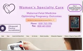 Women’s Specialty Care and Janet M. Burlingame, MD website