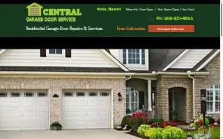 Central Garage Door Service of Kaneohe website