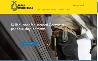 Maui Workforce website