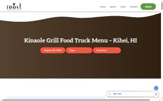 Kinaole Grill Food Truck