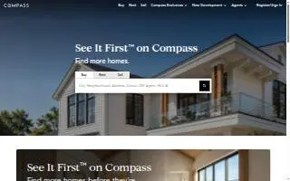 Compass Jackson Hole website