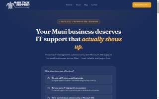 Maui Tech Support