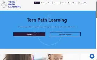 Tern Path Learning website